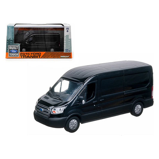 2015 Ford Transit (V363) Van Tuxedo Black 1/43 Diecast Model by Greenlight