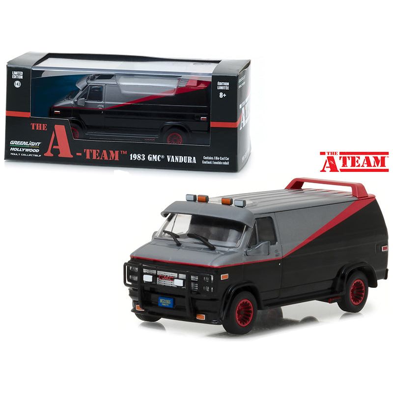 1983 GMC Vandura "The A-Team" (1983-1987) TV Series 1/43 Diecast Model Car by Greenlight