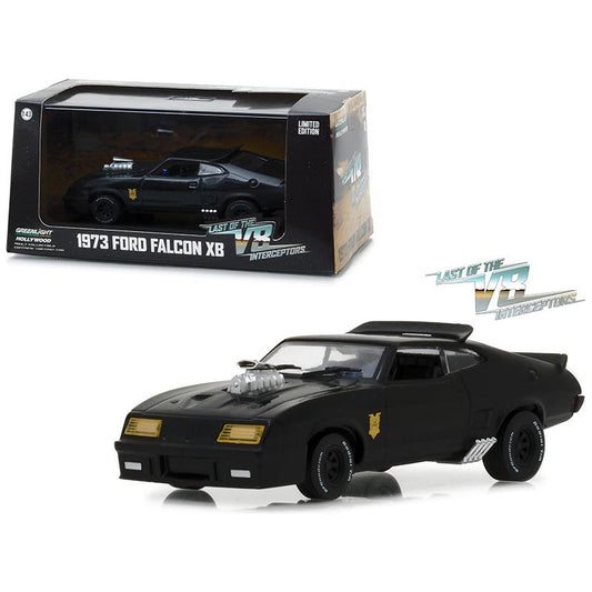 1973 Ford Falcon XB Black "Last of the V8 Interceptors" (1979) Movie 1/43 Diecast Model Car  by Greenlight