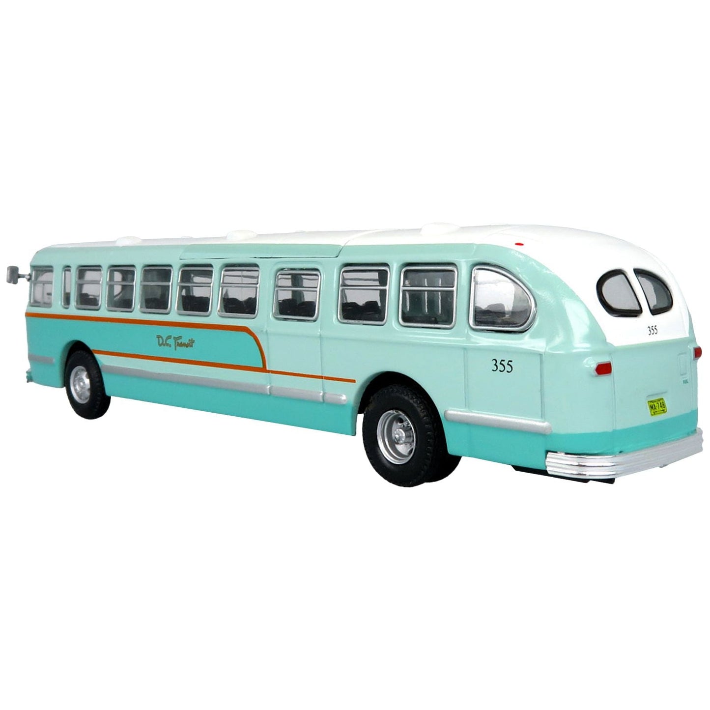 1952 CCF-Brill CD-44 Transit Bus DC Transit "30 17th & Penna SE" "Vintage Bus & Motorcoach Collection" 1/87 (HO) Diecast Model by Iconic Replicas