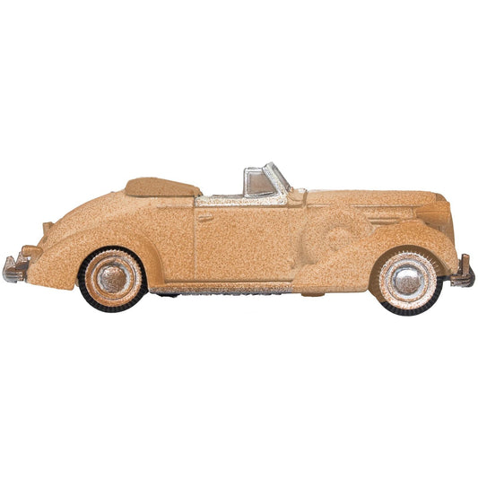 1936 Buick Special Convertible Coupe Beige (Rusted) "Junkyard Project" 1/87 (HO) Scale Diecast Model Car by Oxford Diecast