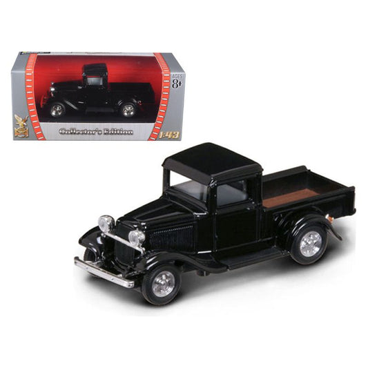 1934 Ford Pickup Truck Black 1/43 Diecast Model Car by Road Signature