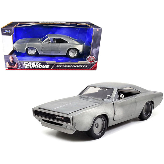 Dom's 1970 Dodge Charger R/T Bare Metal "Fast & Furious 7" (2015) Movie 1/24 Diecast Model Car by Jada