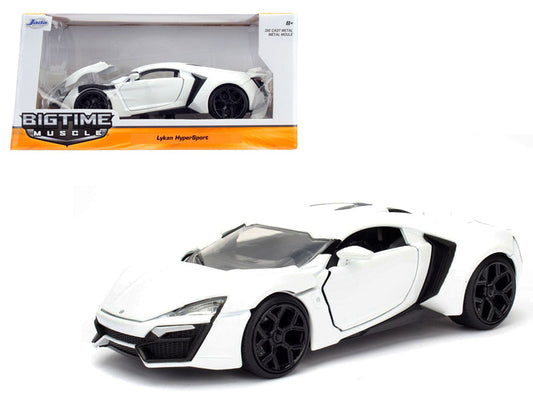 Lykan Hypersport White 1/24 Diecast Model Car by Jada