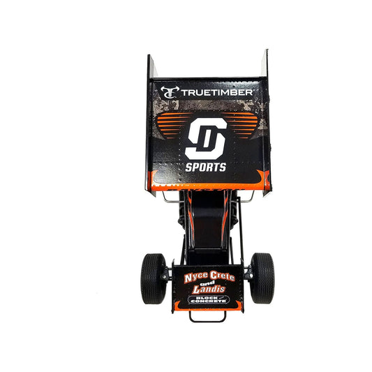 Winged Sprint Car #5 Spencer Bayston "TrueTimber Camo" CJB Motorsports "Rookie of the Year" "World of Outlaws" (2022) 1/18 Diecast Model Car by ACME