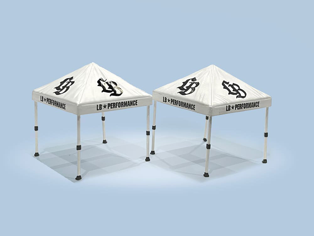 "Liberty Walk" Canopy 2 Piece Set White Limited Edition for 1/64 Scale Models by American Diorama