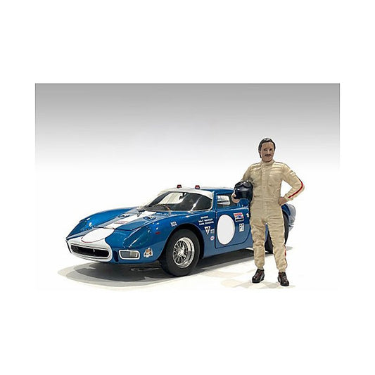 "Racing Legends" 60's Figures A and B Set of 2 for 1/18 Scale Models by American Diorama