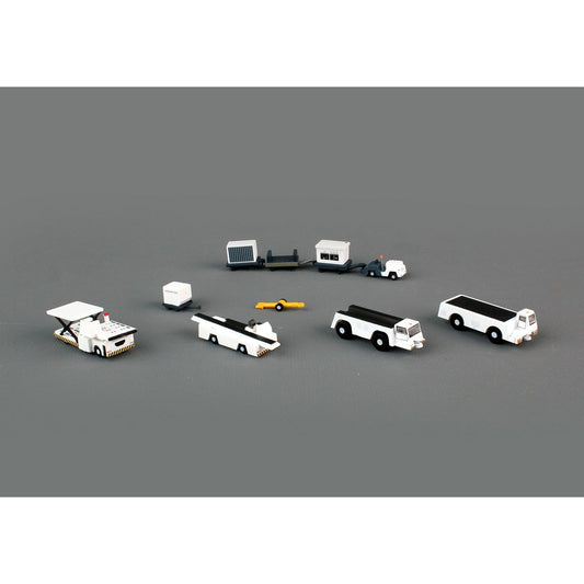 Airport Support Equipment Set of 10 pieces "Gemini 200" Series Diecast Models by GeminiJets