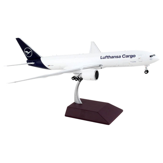 Boeing 777F Commercial Aircraft "Lufthansa Cargo" White with Blue Tail "Gemini 200" Series 1/200 Diecast Model Airplane by GeminiJets