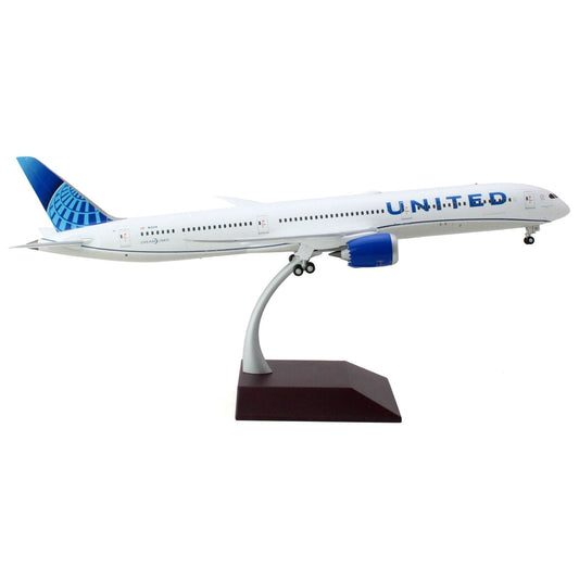 Boeing 787-10 Commercial Aircraft "United Airlines" White with Blue Tail "Gemini 200" Series 1/200 Diecast Model Airplane by GeminiJets