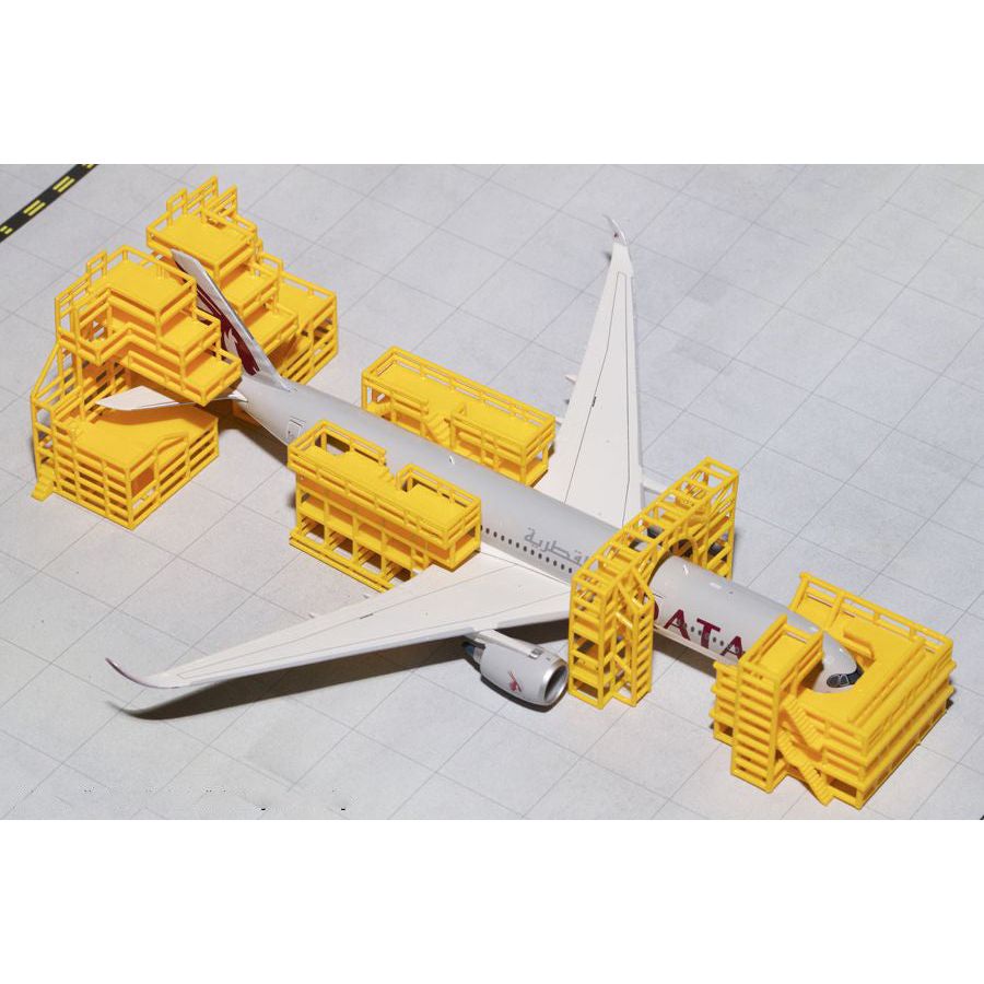 Aircraft Maintenance Scaffolding 6 Piece Set for 1/400 Scale Models by GeminiJets