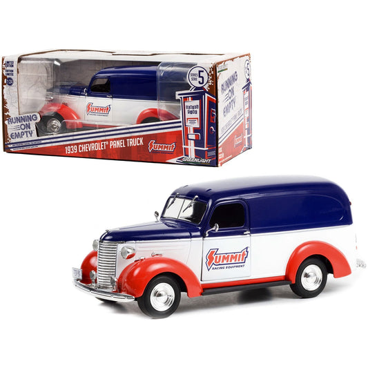 1939 Chevrolet Panel Truck "Summit Racing Equipment" "Running on Empty" Series 5 1/24 Diecast Model by Greenlight