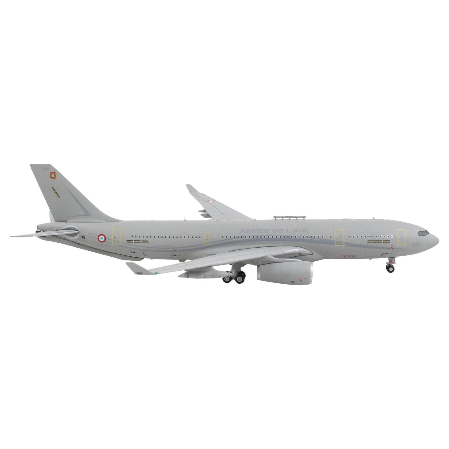 Airbus A330 MRTT Tanker Aircraft "Armee de l'Air - French Air Force" Gray "Gemini Macs" Series 1/400 Diecast Model Airplane by GeminiJets