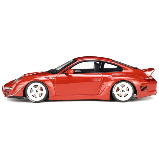 2021 Porsche 911 RWB "AKA Phila" Red 1/18 Model Car by GT Spirit