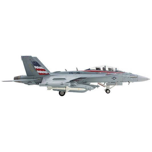 Boeing EA-18G Growler Aircraft "VAQ-140 Patriots USS Harry S. Truman" (2015) United States Navy "Air Power Series" 1/72 Diecast Model by Hobby Master