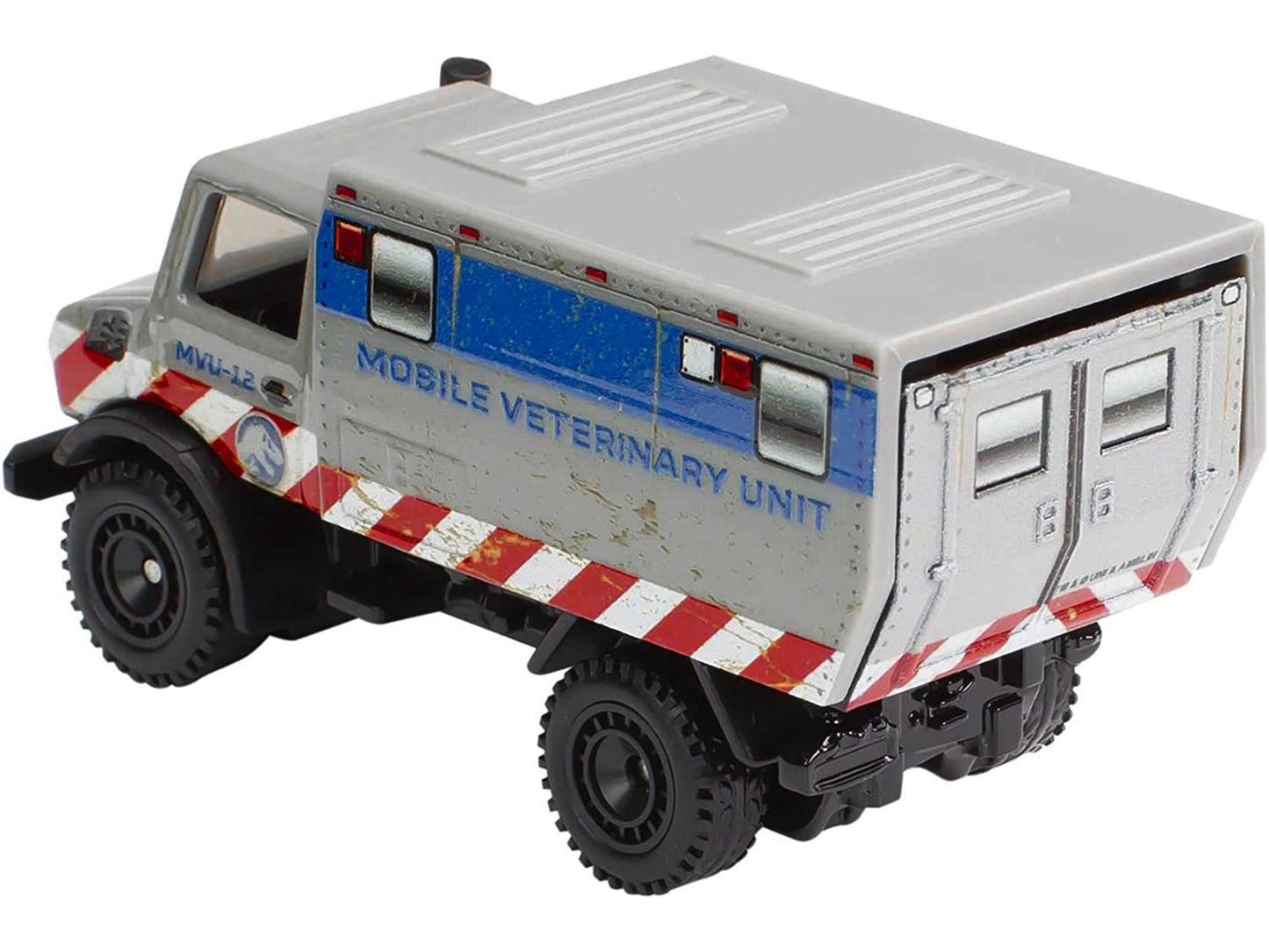 Mercedes-Benz Unimog U 1300 L "Mobile Veterinary Unit MVU-12" "Jurassic World" (2015) Movie Diecast Model Car by Hot Wheels