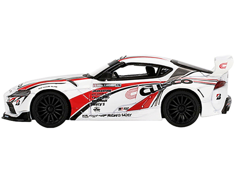 Toyota Pandem GR Supra V1.0 #770 RHD (Right Hand Drive) Yusuke Kusaba "Team Cusco Racing" Formula Drift Japan (2021) Limited Edition to 3000 pieces Worldwide 1/64 Diecast Model Car by True Scale Miniatures