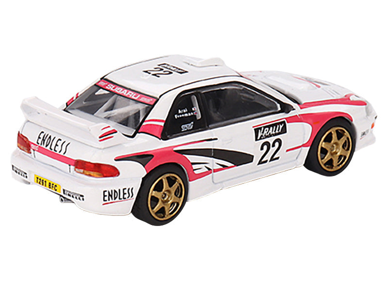 Subaru Impreza WRC98 #22 Toshi Arai - Roger Freeman "Rally Tour de Corse" (1999) Limited Edition to 3000 pieces Worldwide 1/64 Diecast Model Car by True Scale Miniatures