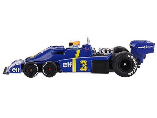 Tyrrell P34 #3 Jody Scheckter Winner Formula One F1 "Swedish GP" (1976) Limited Edition to 2880 pieces Worldwide 1/64 Diecast Model Car by True Scale Miniatures