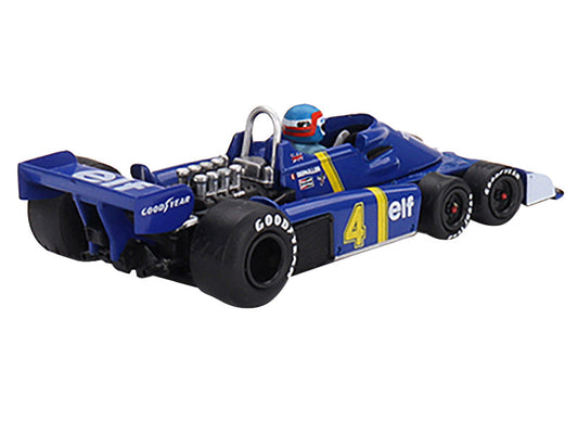 Tyrrell P34 #4 Patrick Depailler 2nd Place Formula One F1 "Swedish GP" (1976) Limited Edition to 2880 pieces Worldwide 1/64 Diecast Model Car by True Scale Miniatures