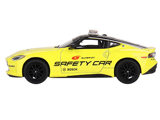 2023 Nissan Z Performance Yellow with Black Top "Safety Car - Super GT Series" (2022) Limited Edition 1/64 Diecast Model Car by Mini GT