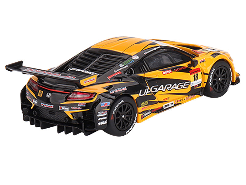 Honda NSX GT3 EVO22 #18 Takashi Kobayashi - Syun Koide "Team UpGarage" "Super GT Series" (2023) Limited Edition 1/64 Diecast Model Car by Mini GT