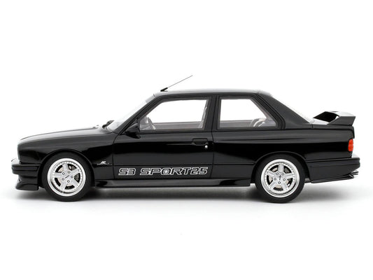 1985 BMW AC Schnitzer ACS3 Sport 2.5 Diamond Black Metallic Limited Edition to 3000 pieces Worldwide 1/18 Model Car by Otto Mobile