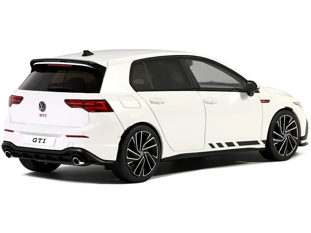 Volkswagen Golf VIII GTI Clubsport White Limited Edition to 1000 pieces Worldwide 1/18 Model Car by Otto Mobile