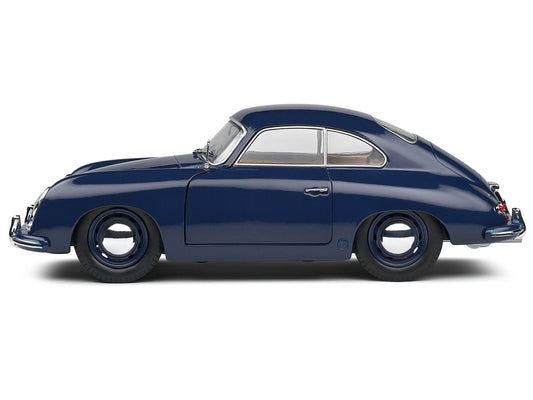 1953 Porsche 356 Pre-A Petrol Blue 1/18 Diecast Model Car by Solido