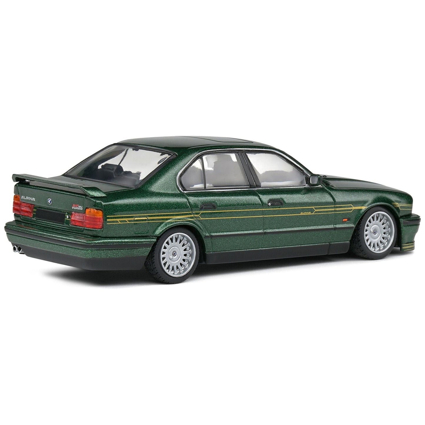 1994 BMW E34 Alpina B10 BiTurbo Alpina Green Metallic 1/43 Diecast Model Car by Solido