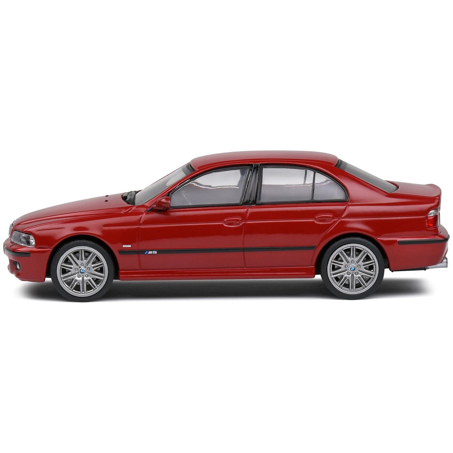 2003 BMW E39 M5 Imola Red 1/43 Diecast Model Car by Solido