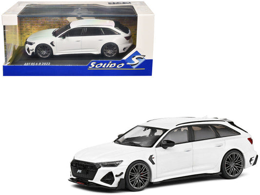 2021 Audi ABT RS6-R Ibis White 1/43 Diecast Model Car by Solido