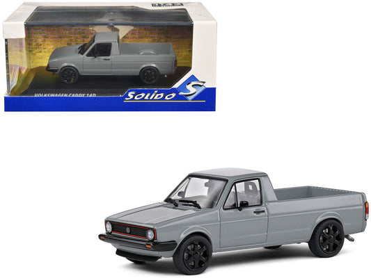 1982 Volkswagen Caddy MKI Pickup Truck Nardo Gray 1/43 Diecast Model Car by Solido