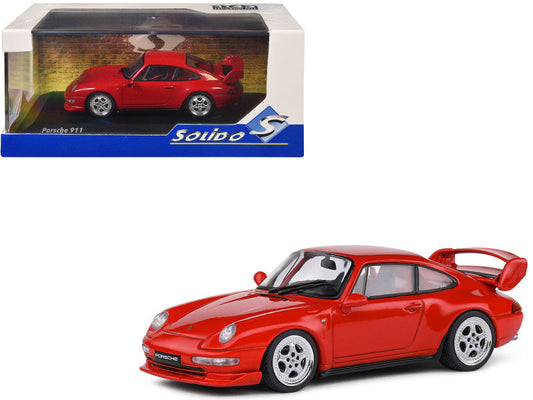 Porsche 993 RS Clubsport Red 1/43 Diecast Model Car by Solido