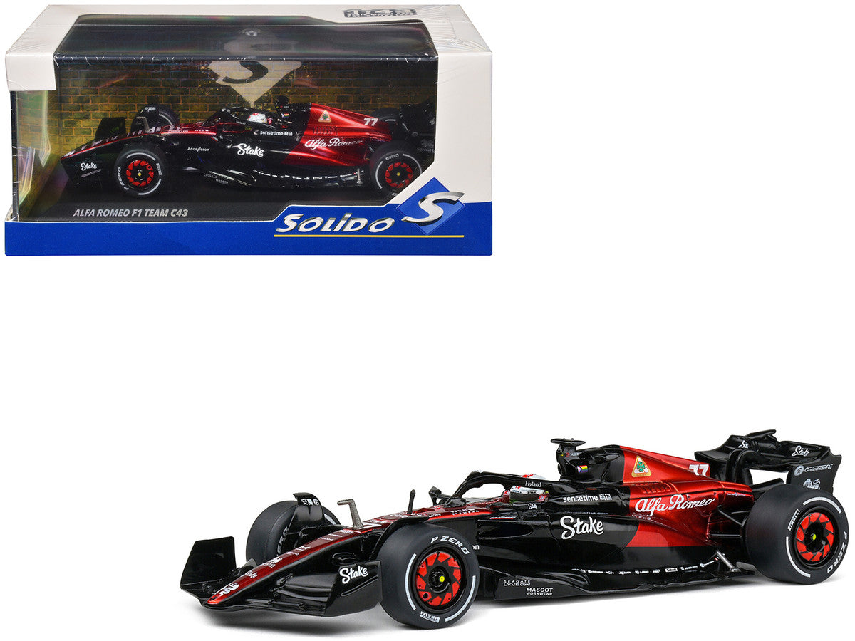 Alfa Romeo C43 #77 Valtteri Bottas "Stake" Formula One F1 "Canadian GP" (2023) 1/43 Diecast Model Car by Solido