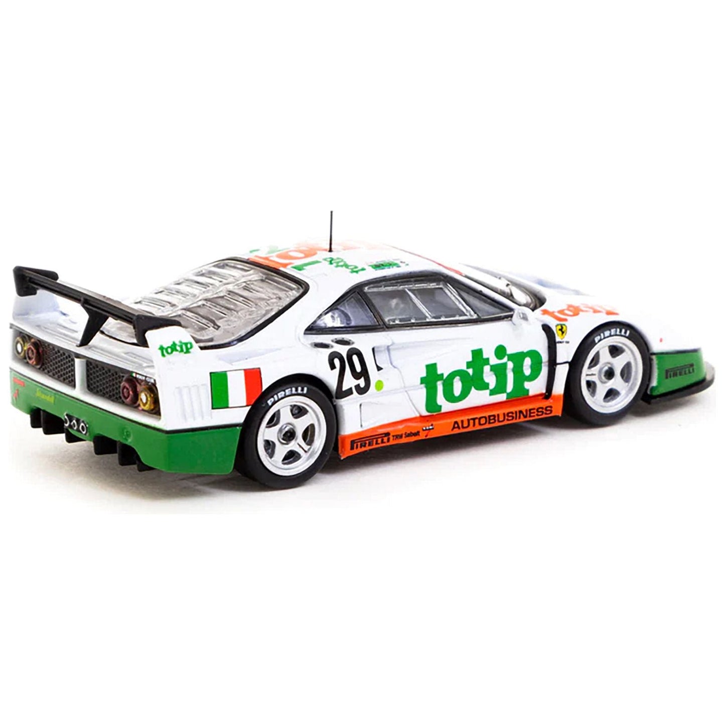 Ferrari F40 LM #29 Anders Olofsson - Sandro Angelastri - Max Angelelli "24 Hours of Le Mans" (1994) "Hobby64" Series 1/64 Diecast Model Car by Tarmac Works