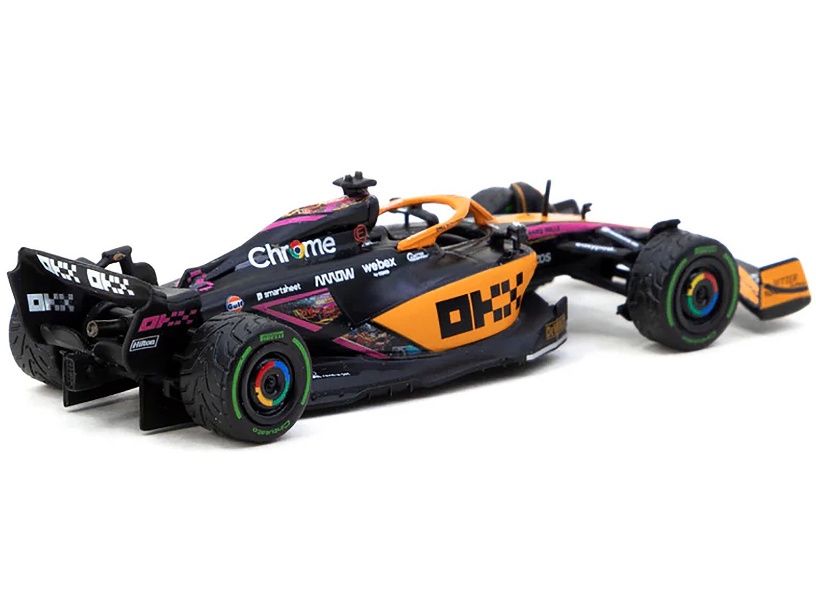 McLaren MCL36 #3 Daniel Ricciardo Formula One F1 "Japanese GP" (2022) "Global64" Series 1/64 Diecast Model Car by Tarmac Works