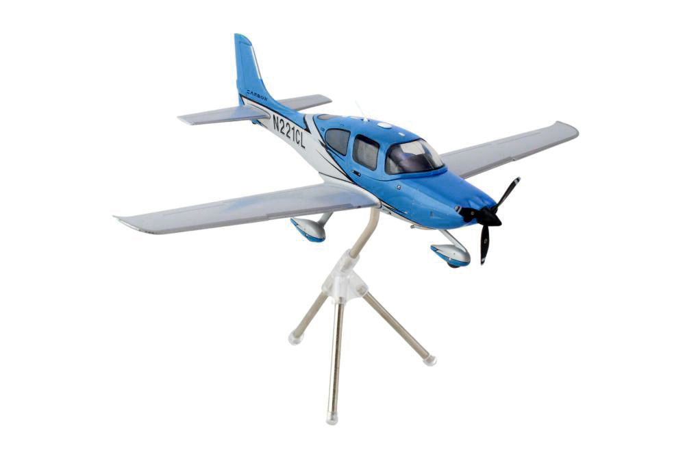 Cirrus SR22 Composite Aircraft (N221CL) Blue "Gemini General Aviation" Series 1/72 Diecast Model Airplane by GeminiJets